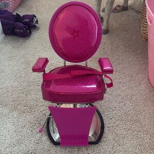 American Girl beauty chair.